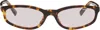 Miu Miu Womens Brown Mu A06s Oval-frame Acetate Sunglasses In 14l4i0