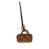 Miu Miu Arcadie Keyring In Brown