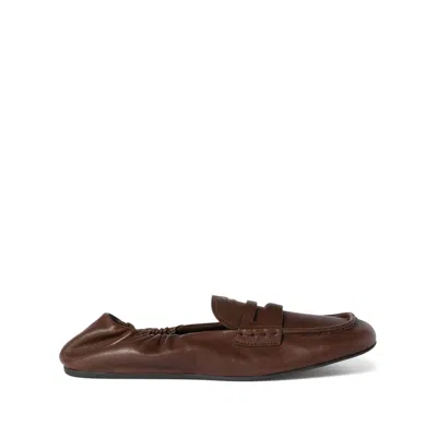 Miu Miu Brown Loafers Women