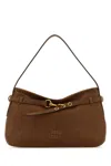 Miu Miu Brown Aventure Shoulder Bag
