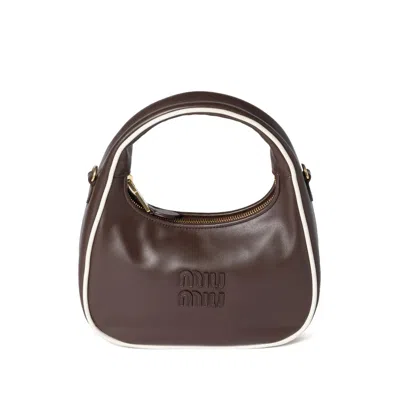 Miu Miu Brown Shoulder Bags Women