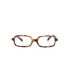 Miu Miu 0mu 11zs 14l08n Havana Miele Glasses In Neutral