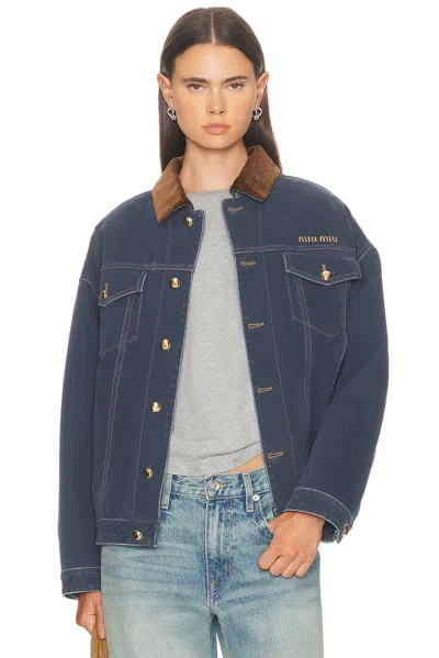 MIU MIU BUTTON UP JACKET