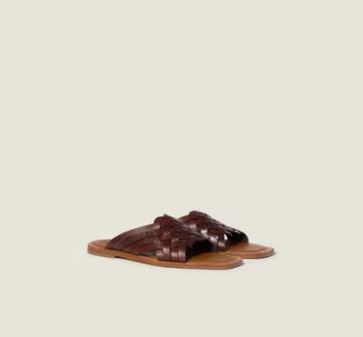 Miu Miu Ciabatte In Brown