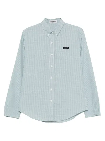 Miu Miu Camicie In Blue