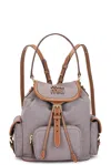 Miu Miu Canapa & Soft Calf Backpack