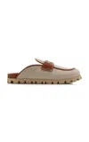 Miu Miu Canvas Mules