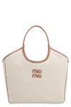 Miu Miu Canvas Tote