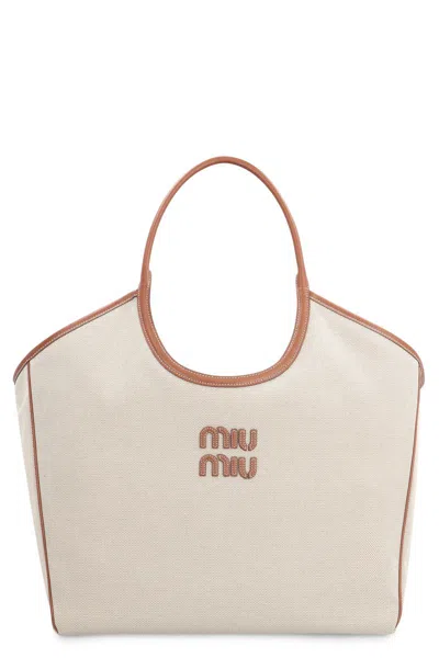 Miu Miu Canvas Tote