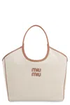 Miu Miu Canvas Tote