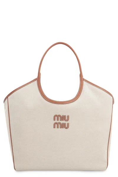 Miu Miu Canvas Tote