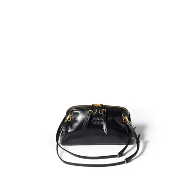 MIU MIU CAPRICE LEATHER CLUTCH