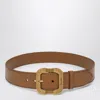 Miu Miu Adjustable Waist Belt In Brown