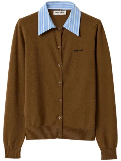 Miu Miu Cardigan Clothing In Multi