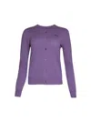 Miu Miu Cardigan Jacket Malva In Purple