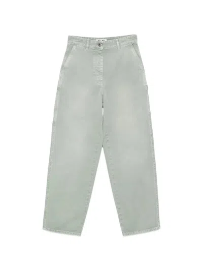 Miu Miu Cargo Trousers In Blue