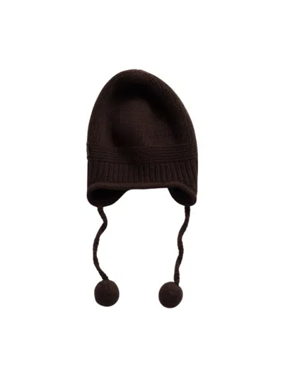 Miu Miu Cashmere Beanie In Gold