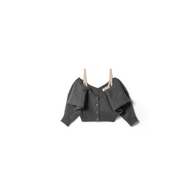 Miu Miu Cashmere Cardigan In Black