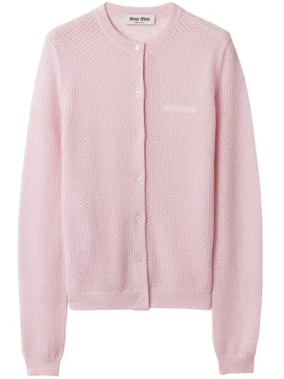 MIU MIU CASHMERE CARDIGAN