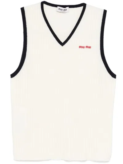 MIU MIU MIU MIU CASHMERE GILET