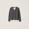 Miu Miu Cashmere Sweater With Contrasting Inserts