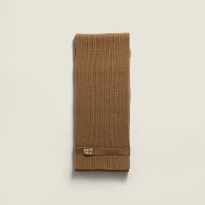 Miu Miu Cashmere Scarf In Brown
