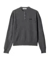Miu Miu Cashmere Sweater In Gray