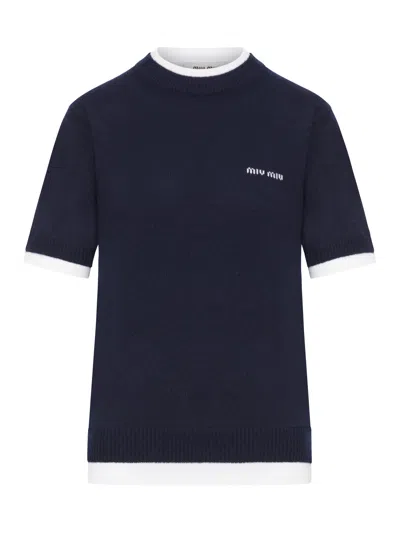 Miu Miu Cashmere T-shirt