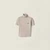 Miu Miu Cashmere Turtleneck Sweater In White