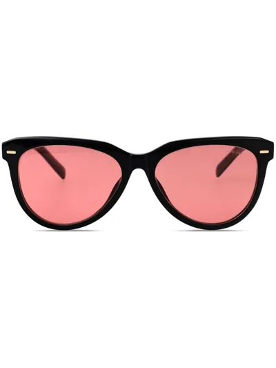 Miu Miu Red Pilot Ladies Sunglasses Mu 12zs 16k1d0 56 In Pink