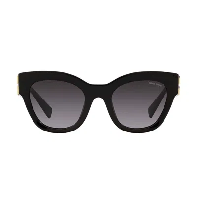 Miu Miu Cat-eye Frame Sunglasses In Blue
