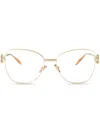Miu Miu Optical In Gold