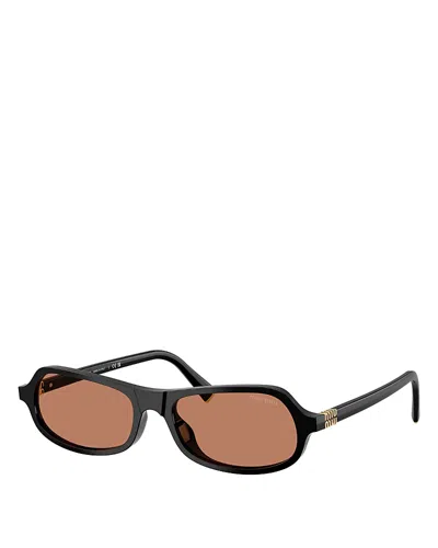 Miu Miu Cat Eye Sunglasses, 55mm In Blue