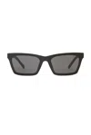 Miu Miu Cat Eye Sunglasses In Black
