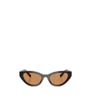 Miu Miu Eyewear Cat-eye Sunglasses In Nude
