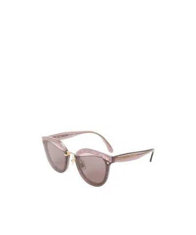 Miu Miu Cat's Eye Sunglasses In Gray