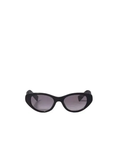 Miu Miu Cat-eye Sunglasses In Black