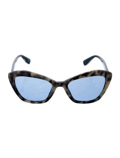 Pre-owned Miu Miu Cat-eye Tinted Sunglasses