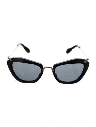 Pre-owned Miu Miu Cat-eye Tinted Sunglasses In Multi