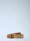 Miu Miu Chain Belt In Brown
