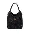 Miu Miu Chain Shoulder Bag In Black