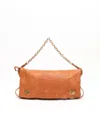Miu Miu Chain Shoulder Bag In Orange