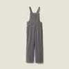 Miu Miu Chambray Jumpsuit In Grey