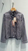 Miu Miu Checked Fabric Blouson Jacket