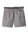 Miu Miu Checked Technical Fabric Bermudas