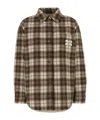 Miu Miu Multicolor Embroidered Wool Down Jacket In Multicolor