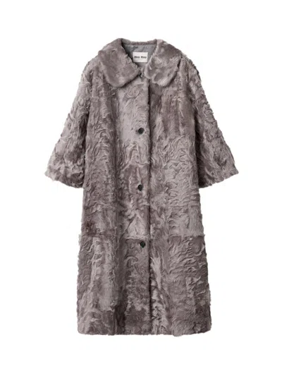 MIU MIU MIU MIU CHEKIANG LAMBSKIN COAT