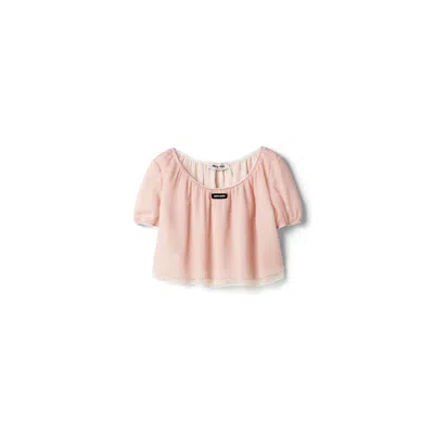 MIU MIU CHIFFON TOP
