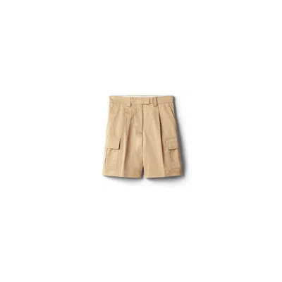 Miu Miu Chino Bermudas In Neutral
