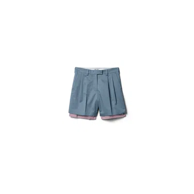 Miu Miu Chino Bermudas In Orange